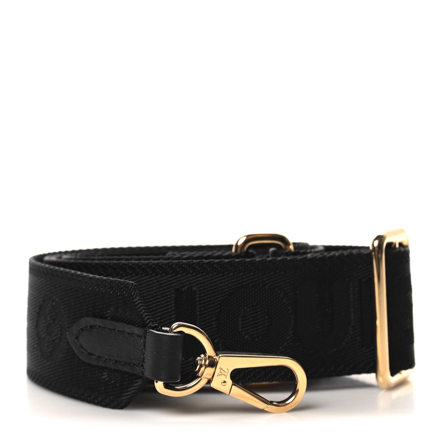 Louis Vuitton Jacquard Bandouliere Shoulder Strap Black 1 of 3
