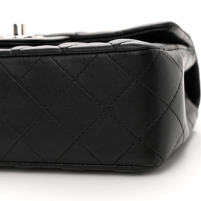 Chanel Lambskin Quilted Mini Rectangular Flap Black 10 of 10