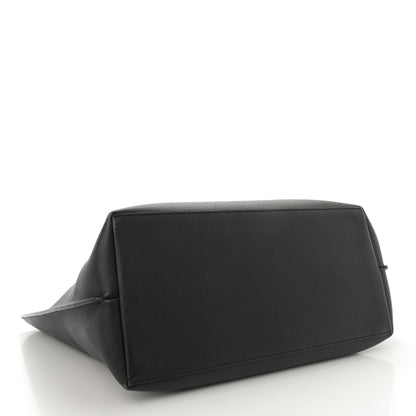 Louis Vuitton Calfskin Lockme Go Tote Black 4 of 12