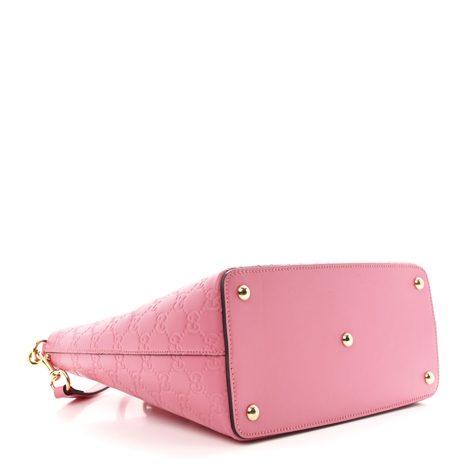 Gucci Guccissima Small Zippered Bucket Tote Flush 4 of 11