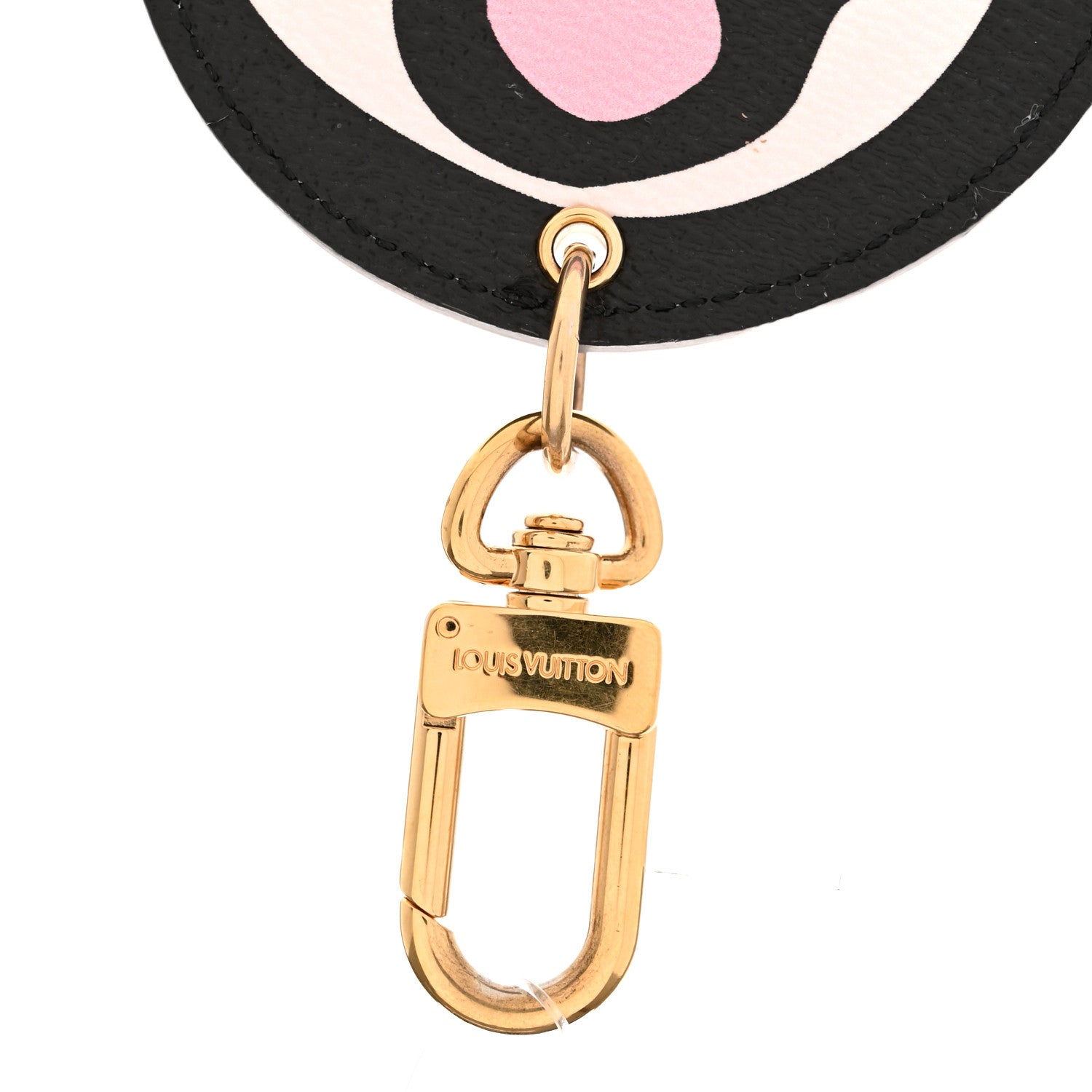 Louis Vuitton Monogram Wild At Heart Illustre Bag Charm Key Ring Black 3 of 3
