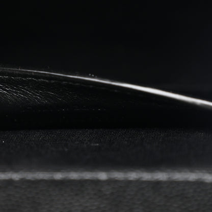 Saint Laurent Grain De Poudre Textured Mixed Matelasse Triquilt Small Monogram Satchel Black 7 of 11