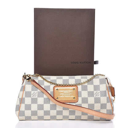 Louis Vuitton Damier Azur Eva Clutch 9 of 9