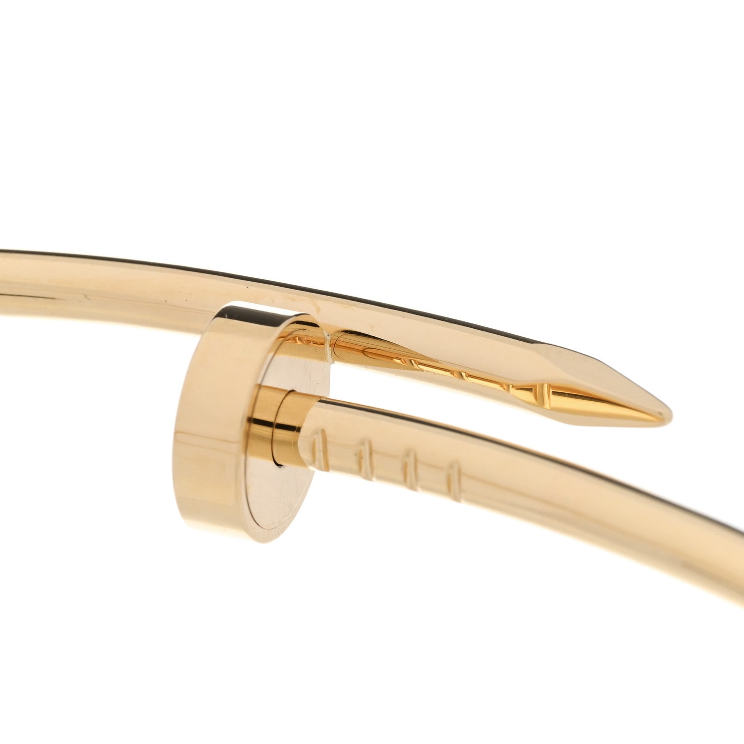 Cartier 18K Yellow Gold 3mm Juste Un Clou Necklace 5 of 6