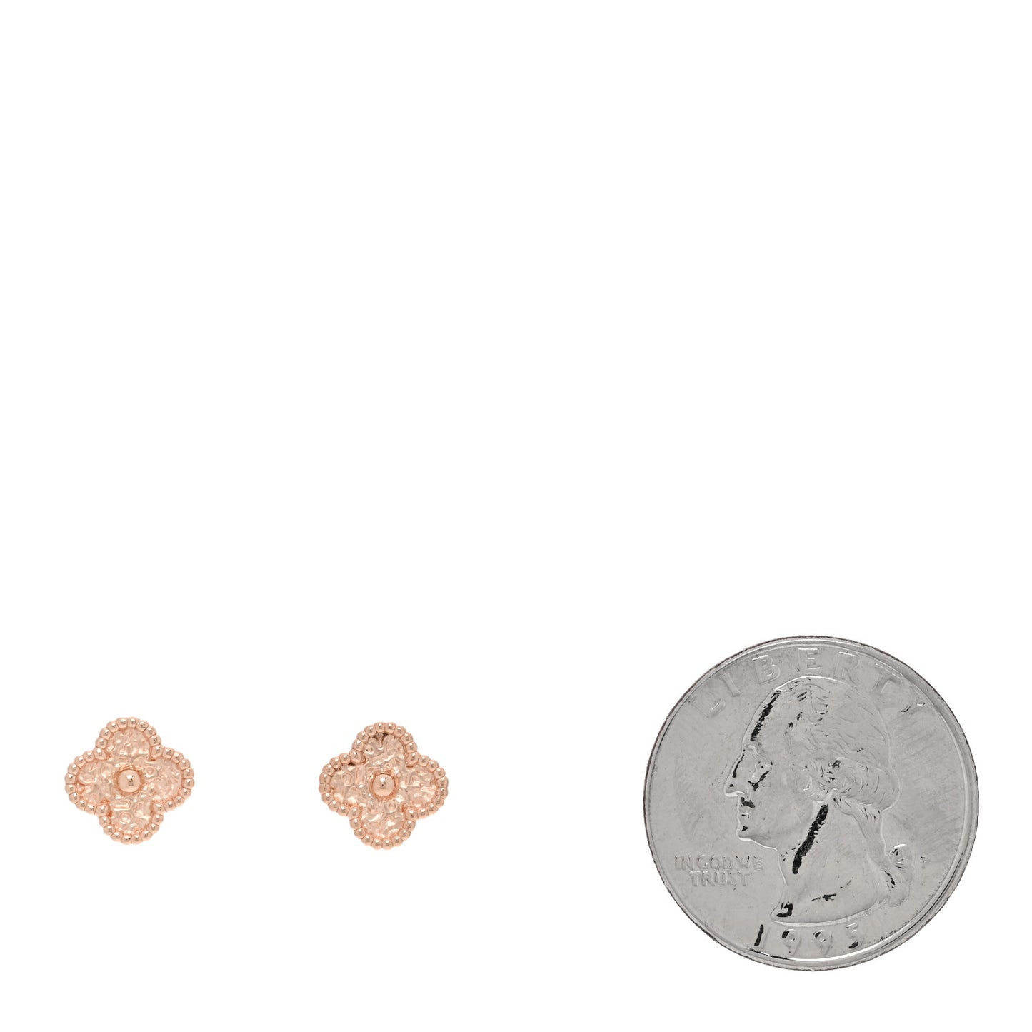 18K Rose Gold Sweet Alhambra Earrings