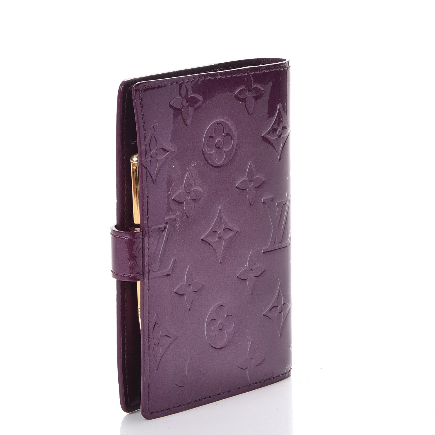 Louis Vuitton Vernis Small Ring Agenda Cover Violet 3 of 8