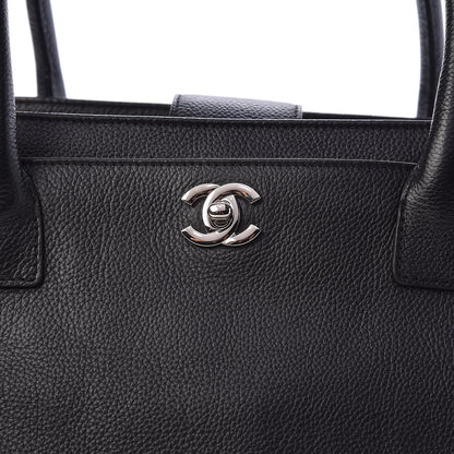 Chanel Calfskin Cerf Executive Shopper Tote Black 8 of 11