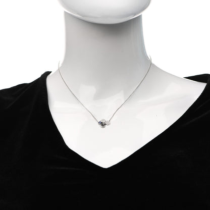 Tiffany Platinum Diamond Tanzanite Paper Flowers Pendant Necklace 2 of 6