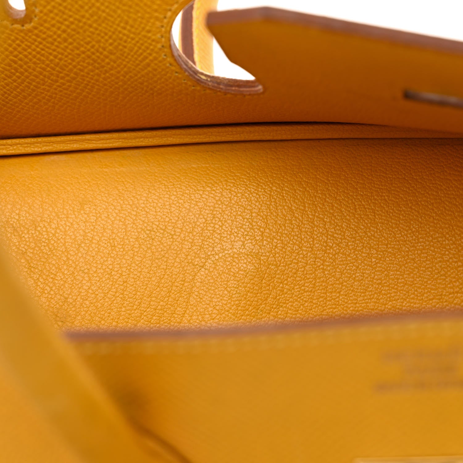 Hermes Epsom Birkin 35 Jaune 13 of 32