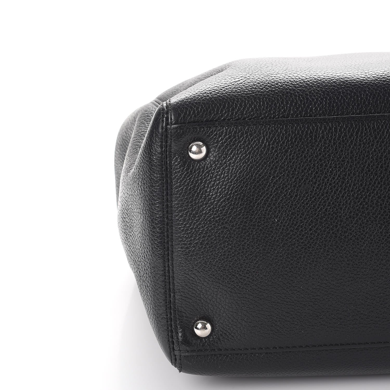 Chanel Calfskin Cerf Executive Shopper Tote Black 10 of 11