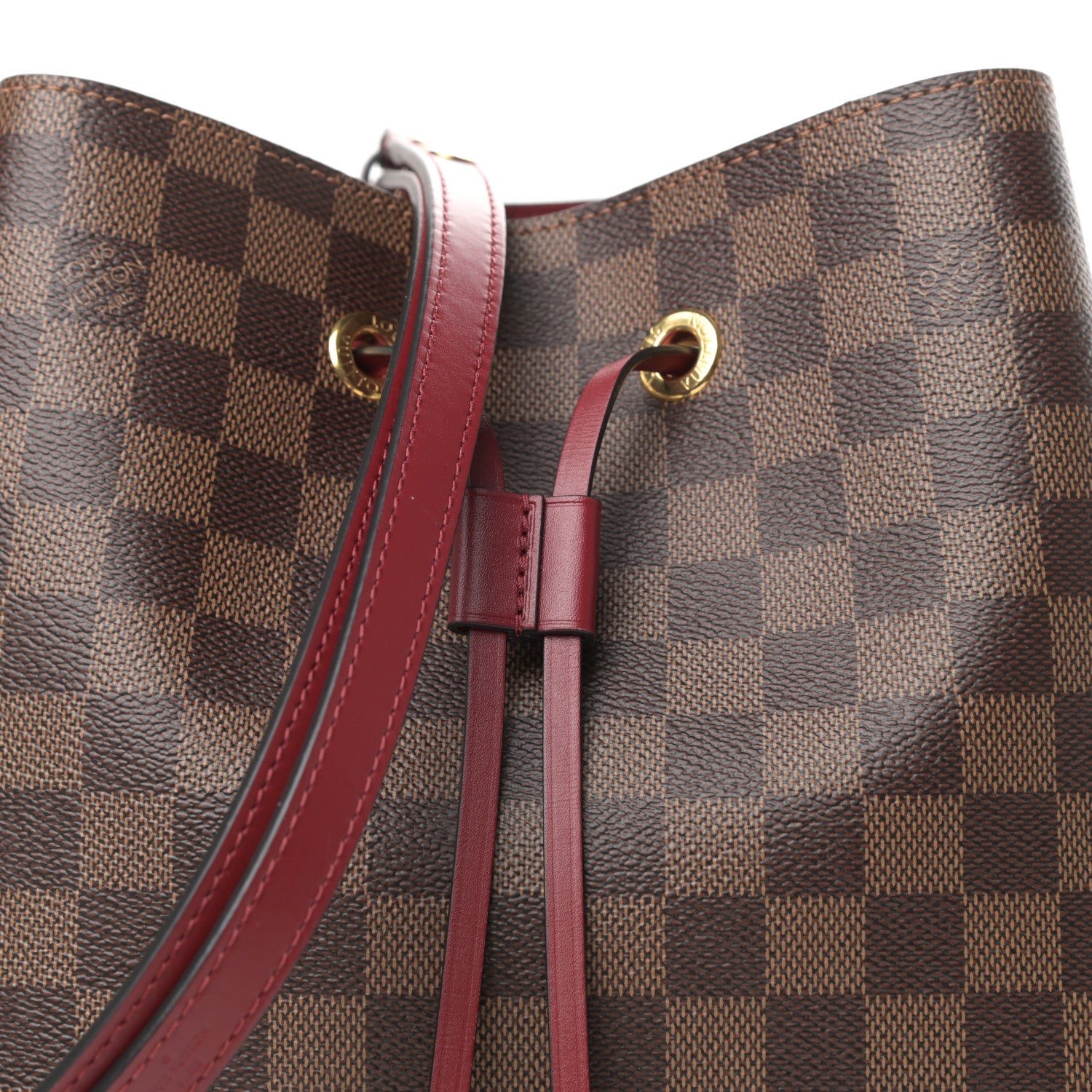 Louis Vuitton Damier Ebene Neonoe MM Cherry Berry 8 of 8