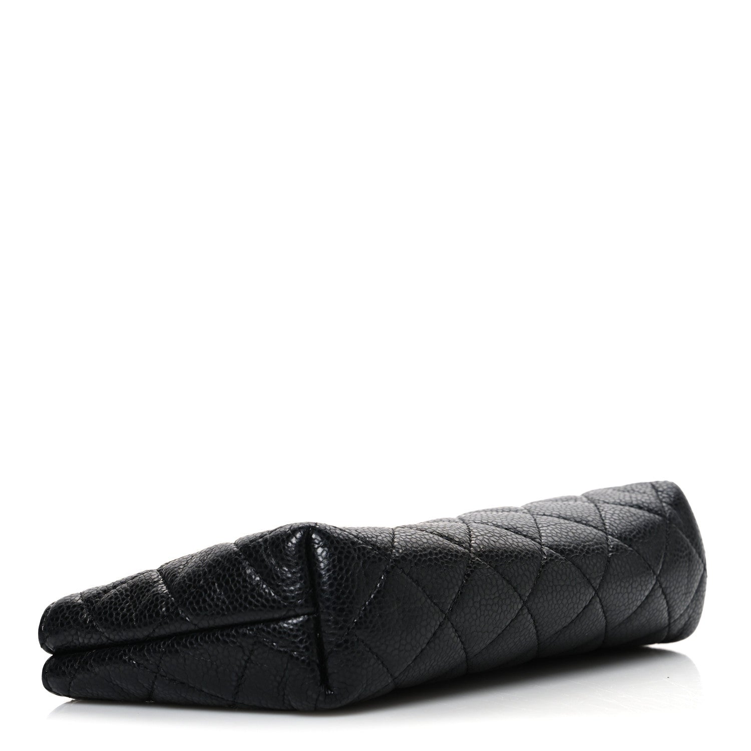 Chanel Caviar Quilted Zipped Cosmetic Case Black 4 of 7