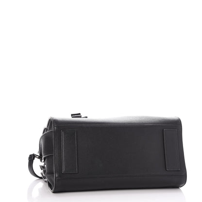 Saint Laurent Grained Calfskin Medium Souple Sac De Jour Black 4 of 6
