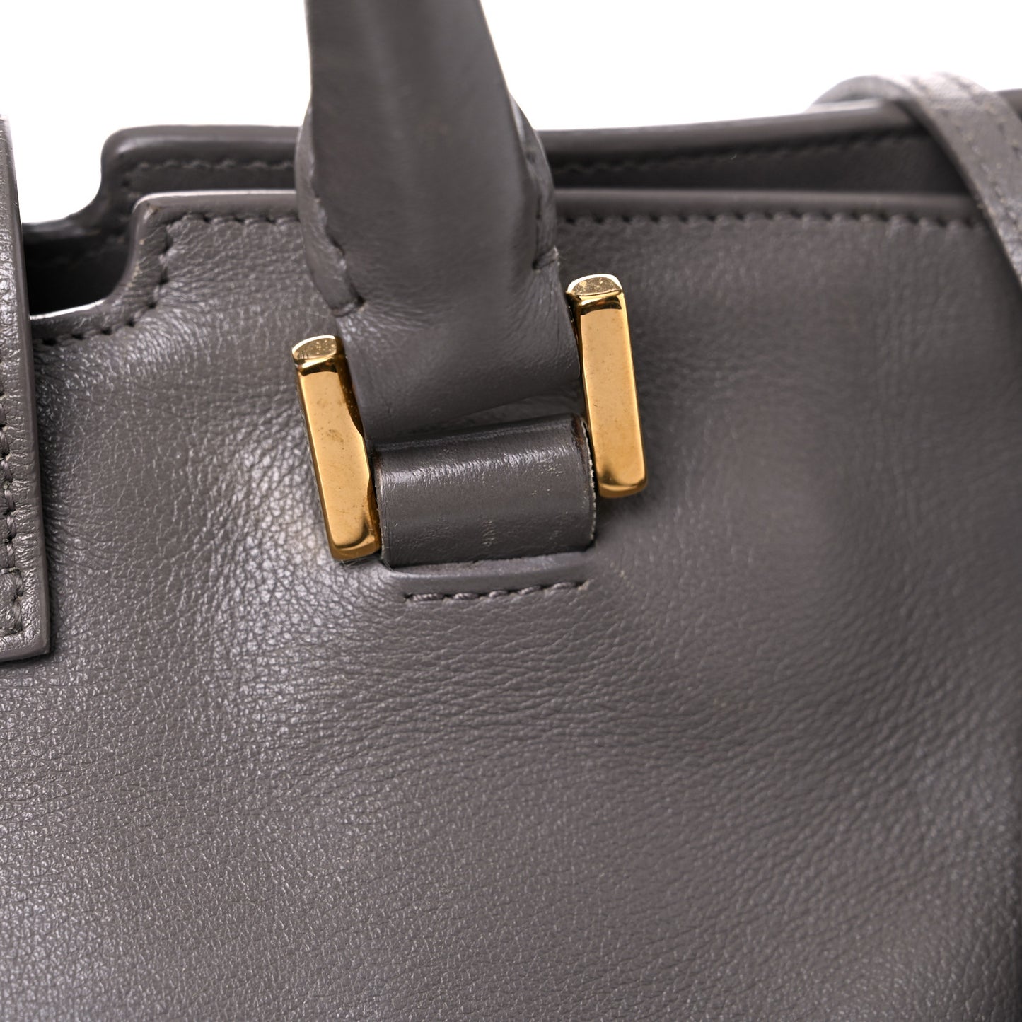 Smooth Calfskin Small Cabas Monogram Fog