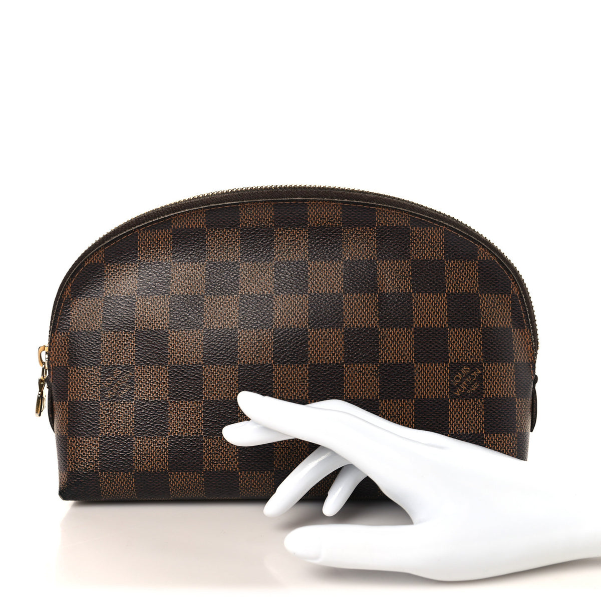 Louis Vuitton Damier Ebene Cosmetic Pouch GM 2 of 7