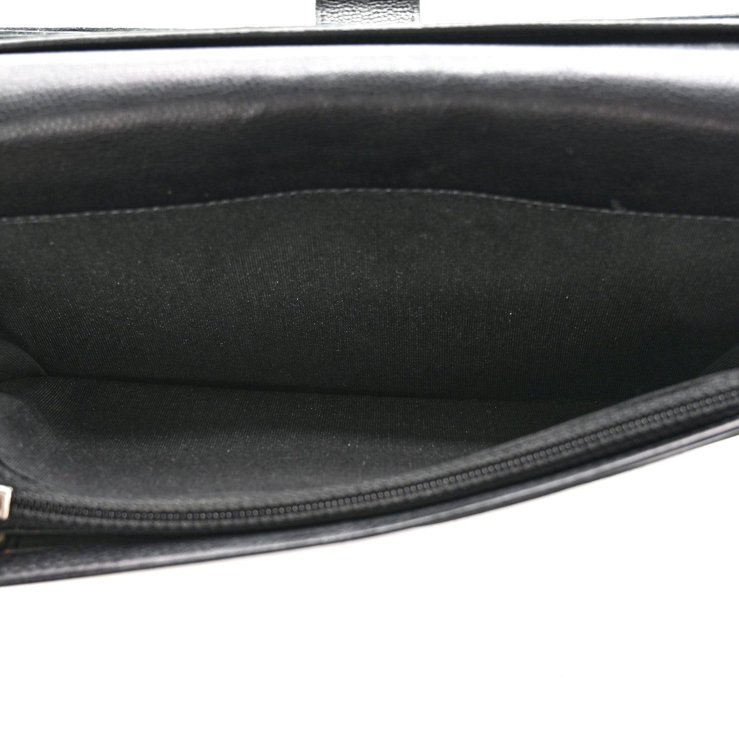 Chanel Caviar Sevruga French Long Wallet Black 6 of 15