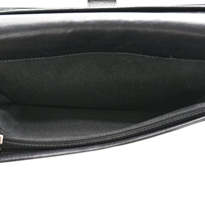 Chanel Caviar Sevruga French Long Wallet Black 6 of 15