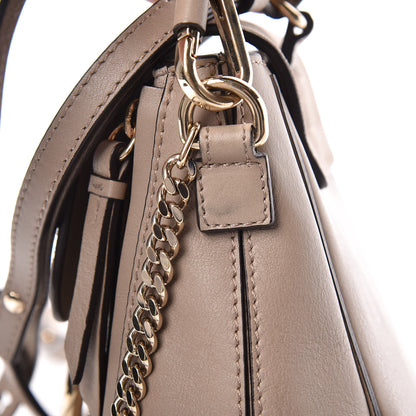 Chloe Suede Calfskin Mini Faye Backpack Motty Grey 25 of 25
