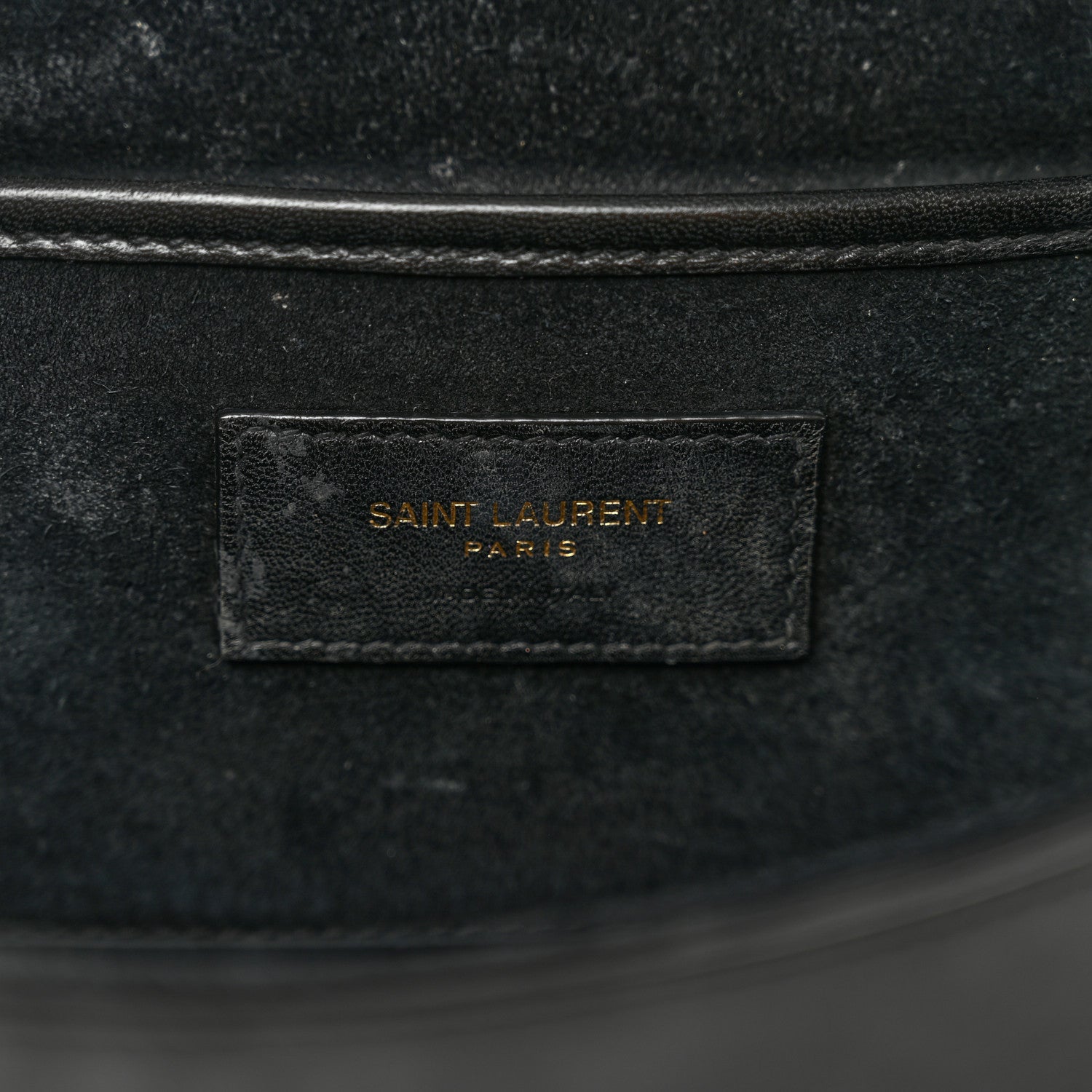 Saint Laurent Smooth Calfskin Medium Charlie Shoulder Bag Black 7 of 11
