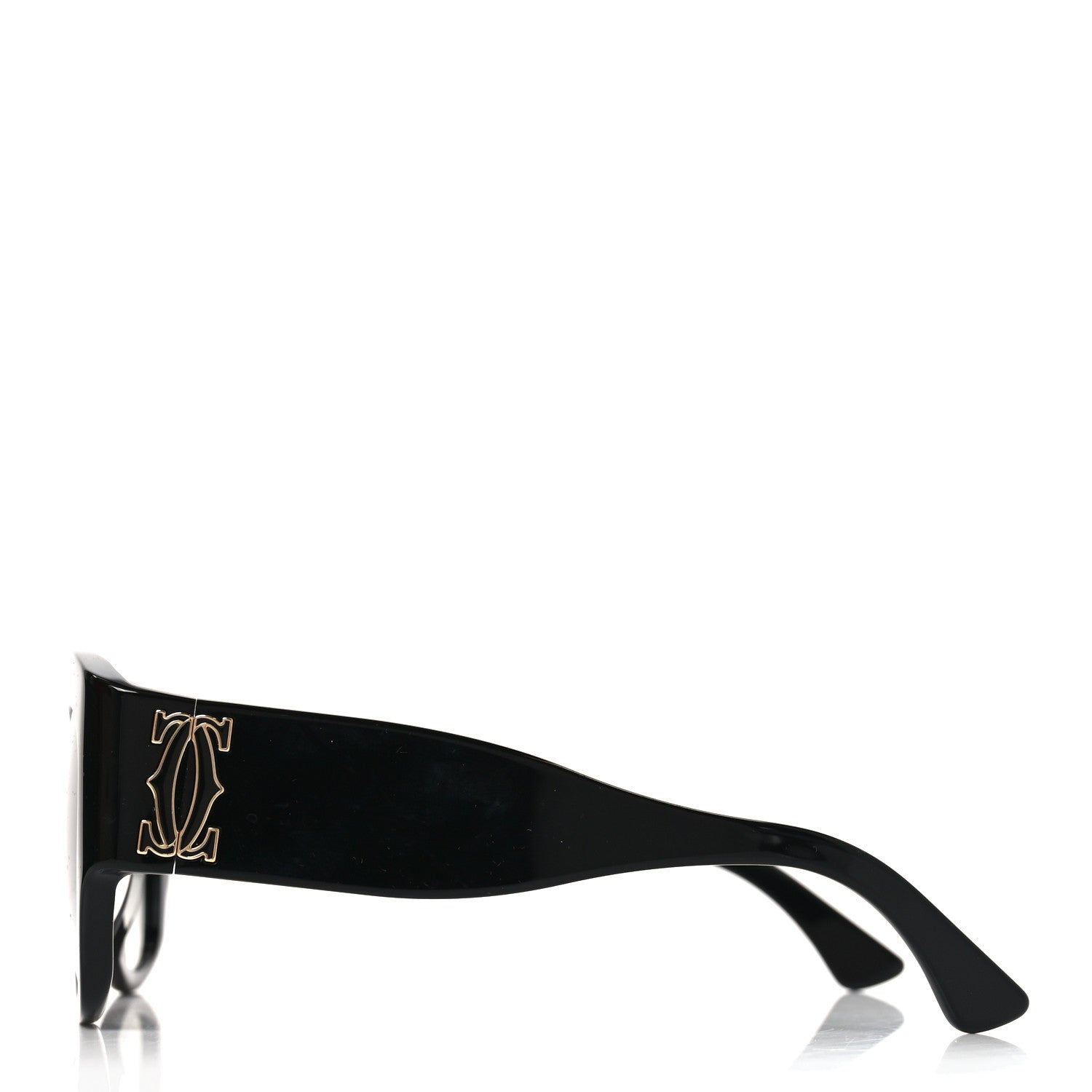Cartier Acetate C De Cartier Sunglasses CT0304S Black 3 of 7