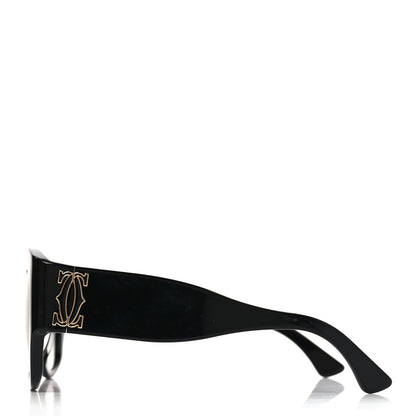 Cartier Acetate C De Cartier Sunglasses CT0304S Black 3 of 7