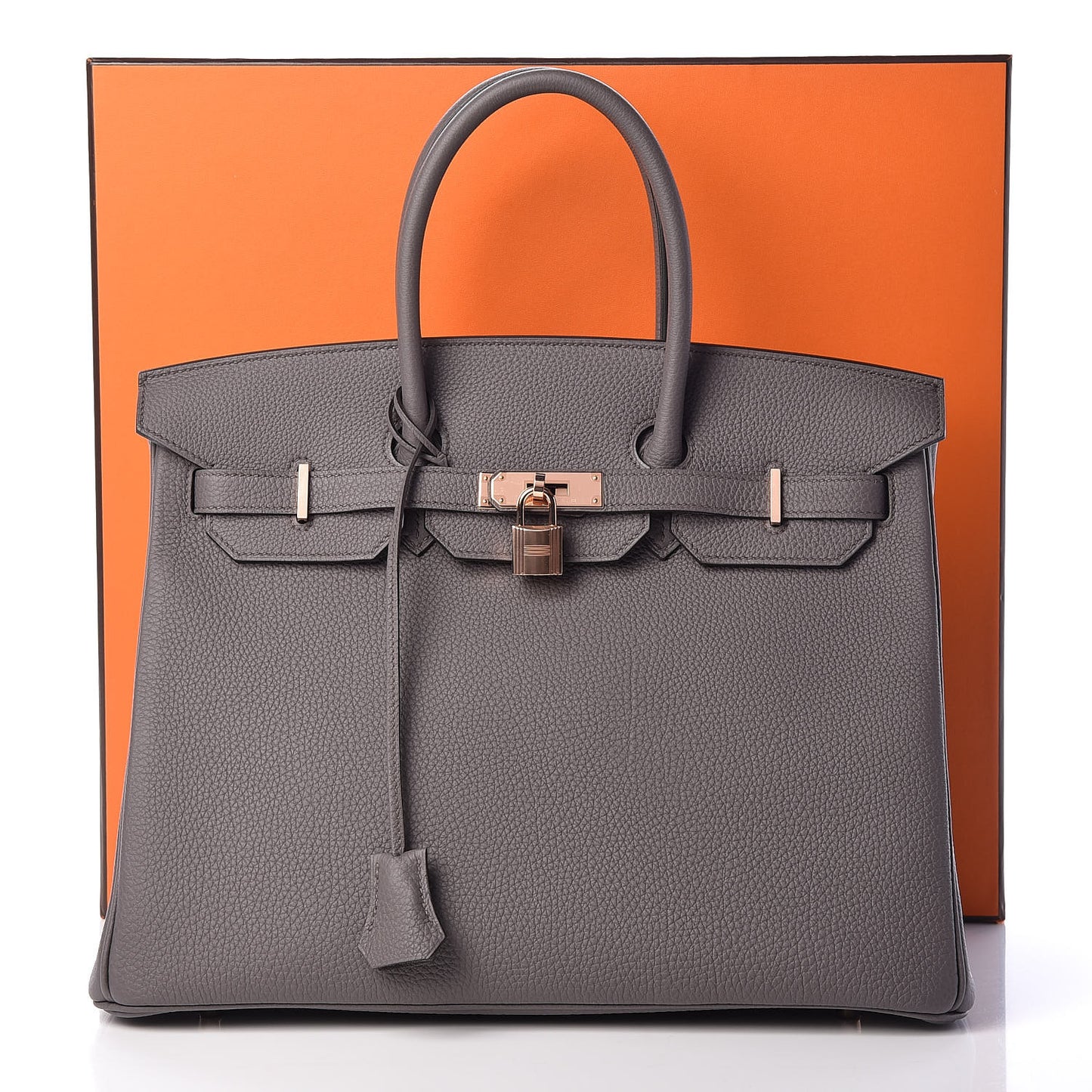 Togo Birkin 35 Etain