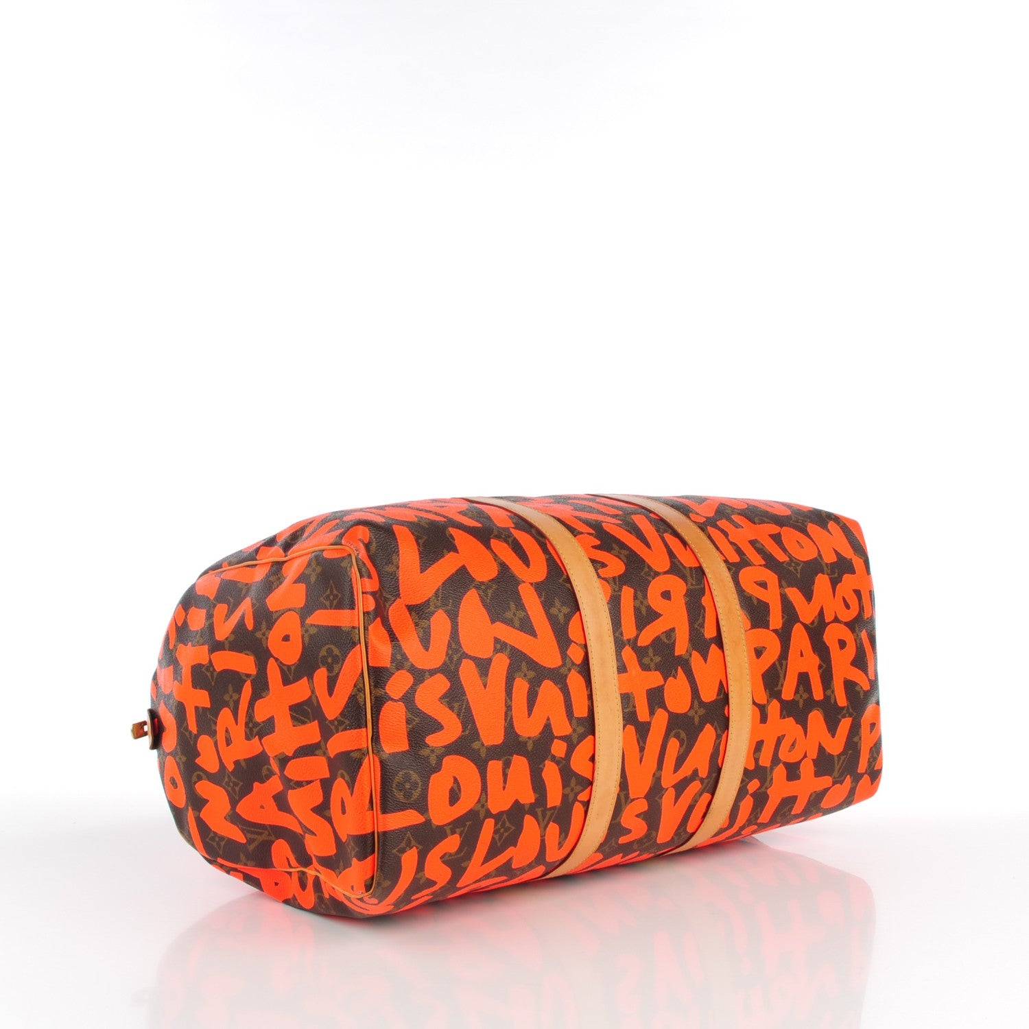 Louis Vuitton Monogram Graffiti Keepall 50 Orange 4 of 9