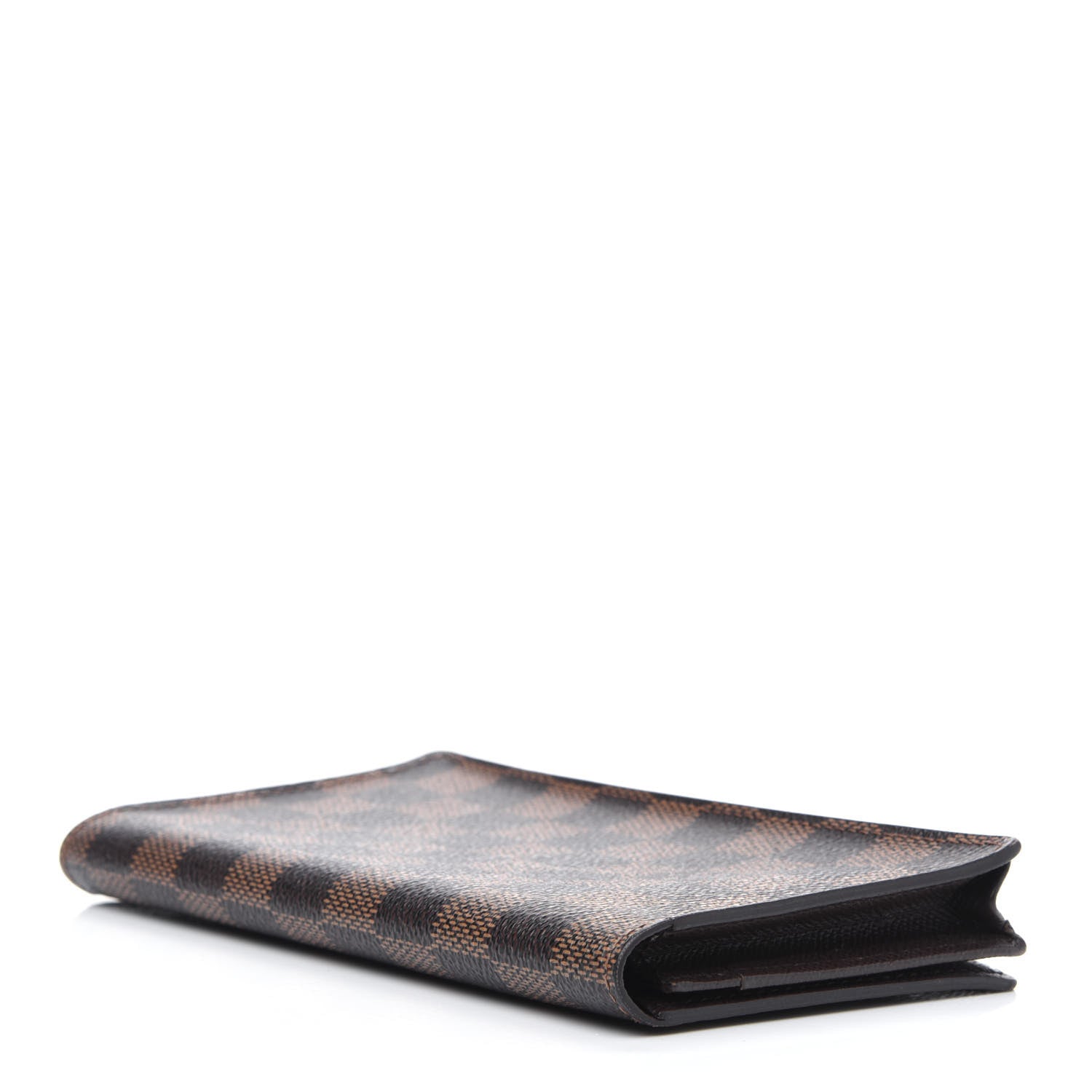 Louis Vuitton Damier Ebene Porte-Cartes Credit Yen Checkbook Wallet 4 of 15