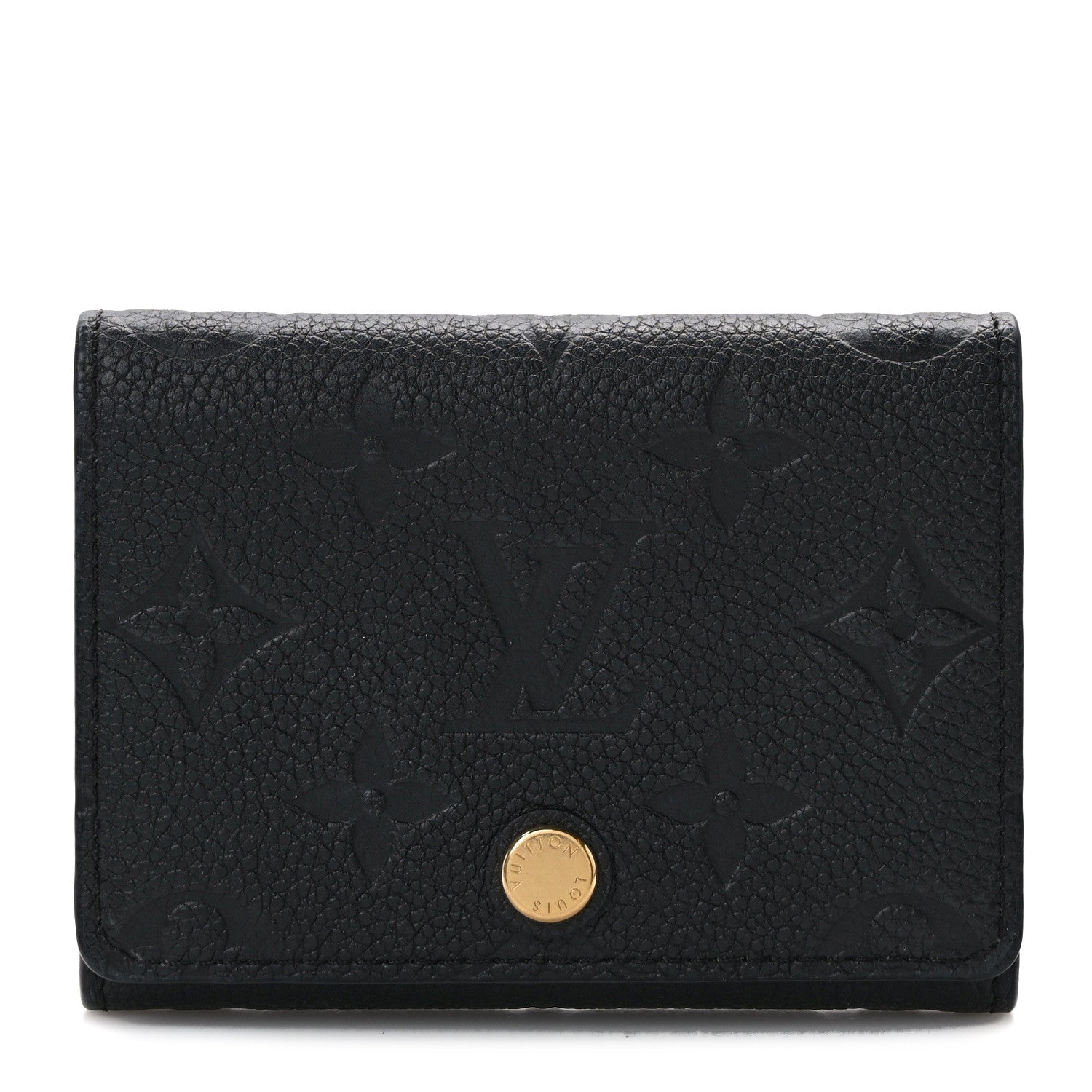 Louis Vuitton Empreinte Business Card Holder Black 1 of 7