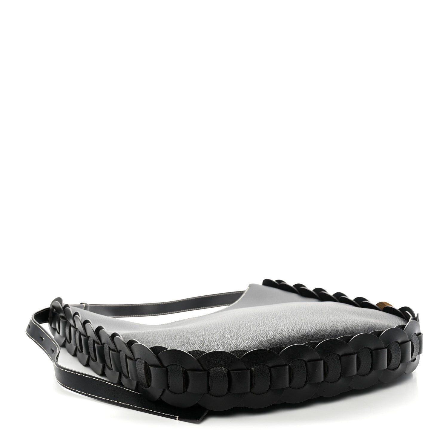 Chloe Small Grain Smooth Calfskin Large Darryl Hobo Black 5 of 10