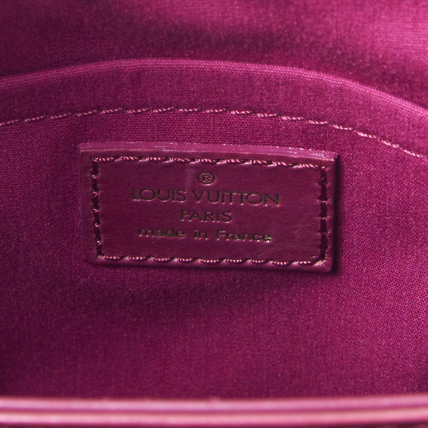Louis Vuitton Monogram Denim Quilted Linda Fuchsia 8 of 8
