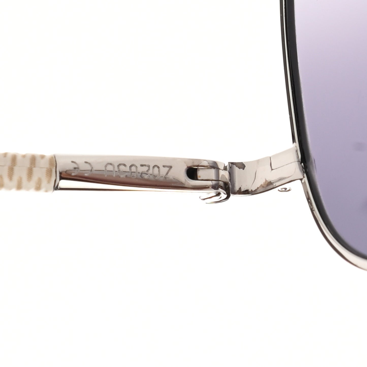 Damier Azur Conspiration Pilote Aviator Sunglasses Z0203U
