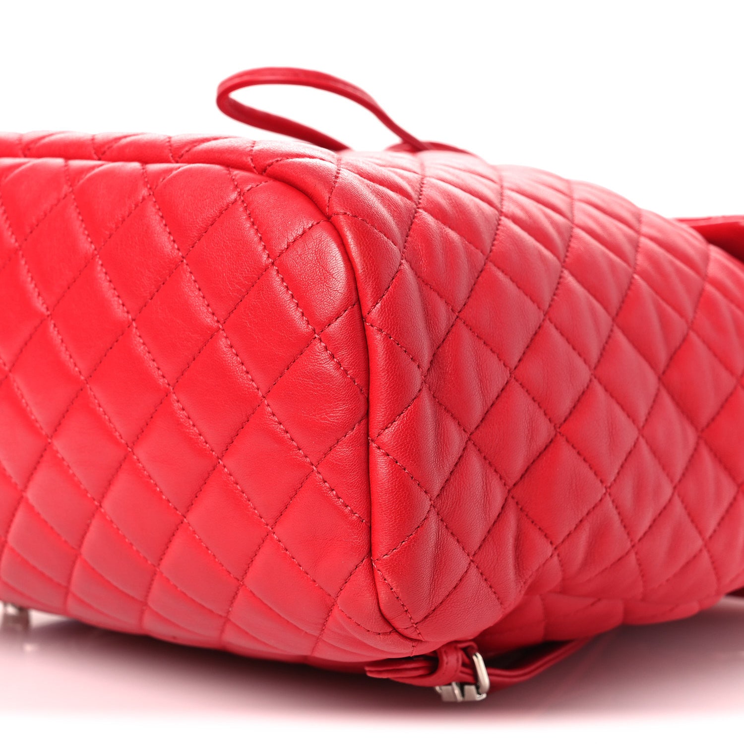 Chanel Lambskin Quilted Large Urban Spirit Backpack Red 10 of 12