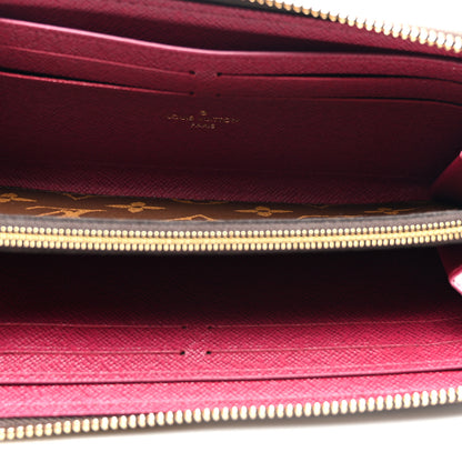 Louis Vuitton Monogram Clemence Wallet Fuchsia 5 of 8