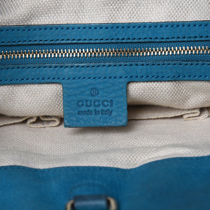 Gucci Vitello Range Medium Soho Chain Shoulder Bag Deep Cobalt 6 of 18