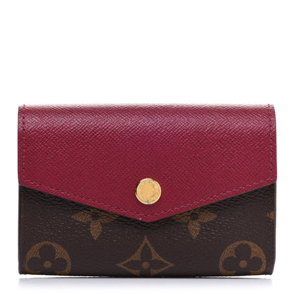 Louis Vuitton Monogram Sarah Multicartes Fuchsia 1 of 8