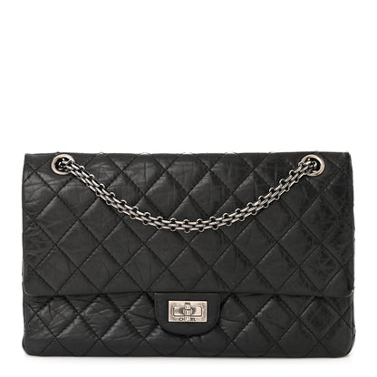 Chanel Aged Calfskin Quilted 2.55 Reissue 226 Flap Black 1 of 14