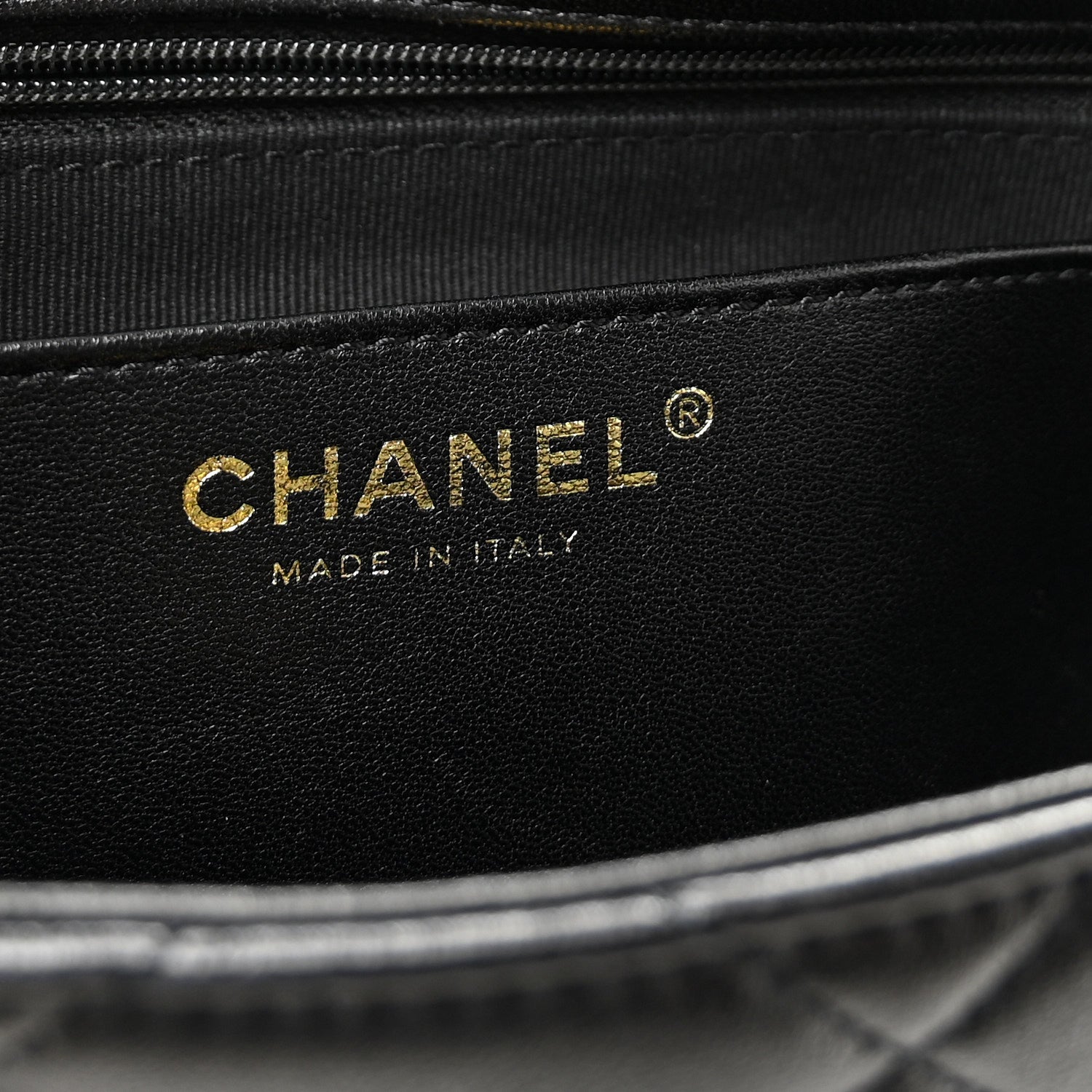 Chanel Lambskin Quilted Large CC Funky Town Flap Black 6 of 10
