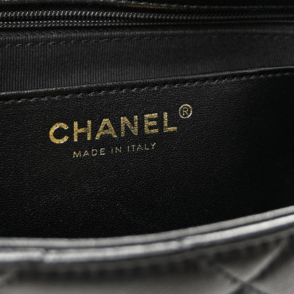 Chanel Lambskin Quilted Large CC Funky Town Flap Black 6 of 10
