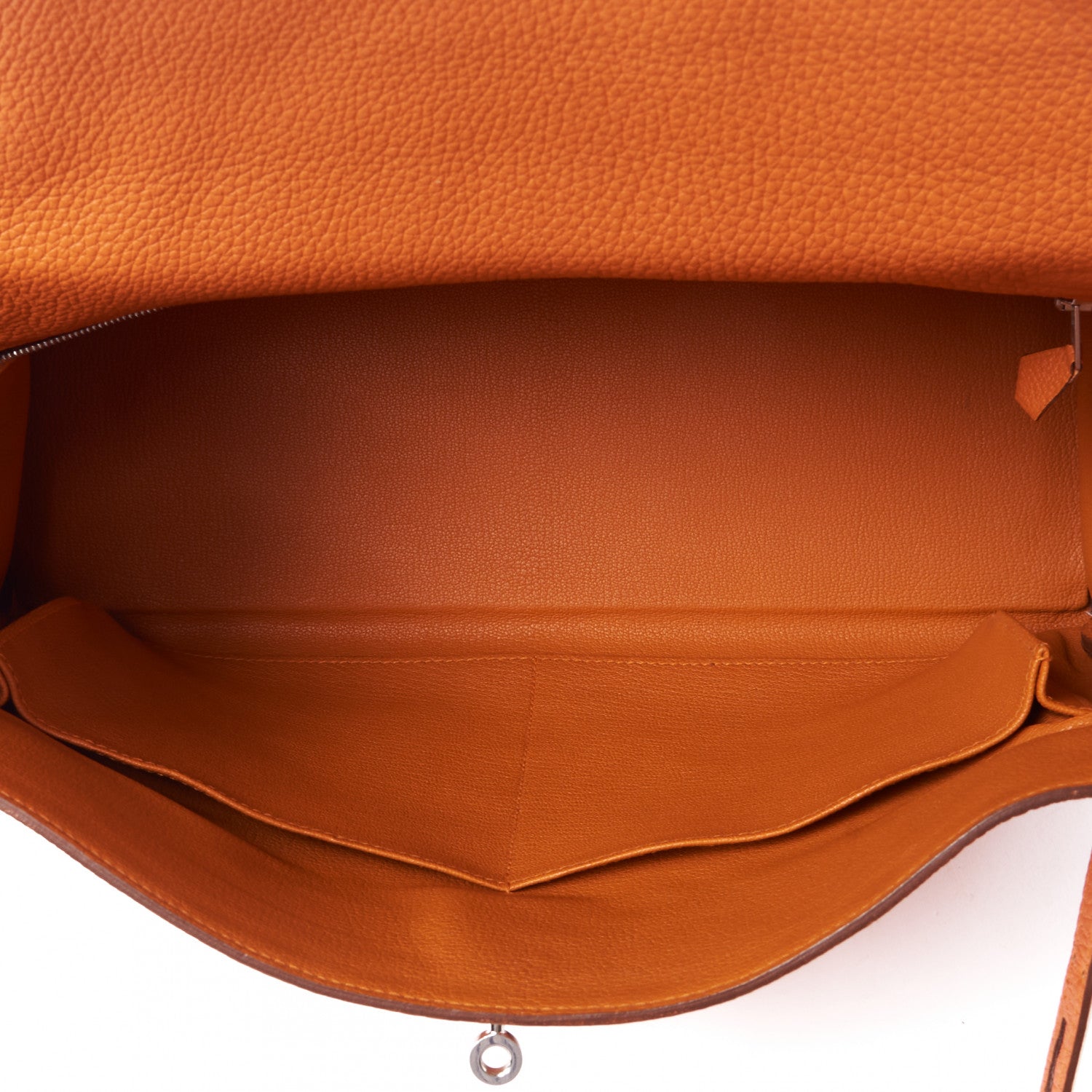 Hermes Togo Kelly Retourne 35 Orange 13 of 32