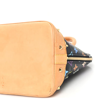 Louis Vuitton Monogram Multicolor Alma PM Black 9 of 9