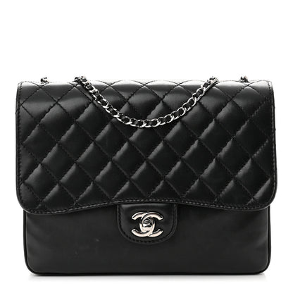 Chanel Lambskin Quilted Flap Black 1 of 8
