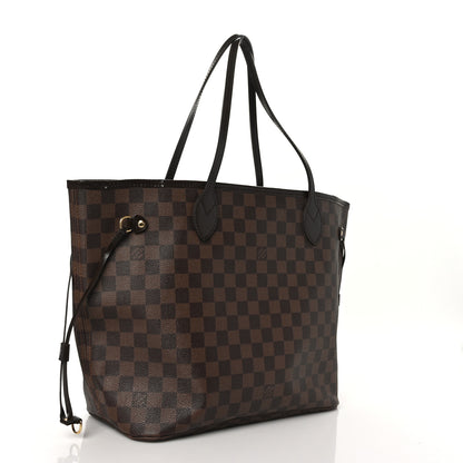 Louis Vuitton Damier Ebene Neverfull MM 3 of 9