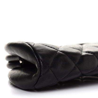 Chanel Lambskin Quilted Timeless Clutch Black 9 of 13