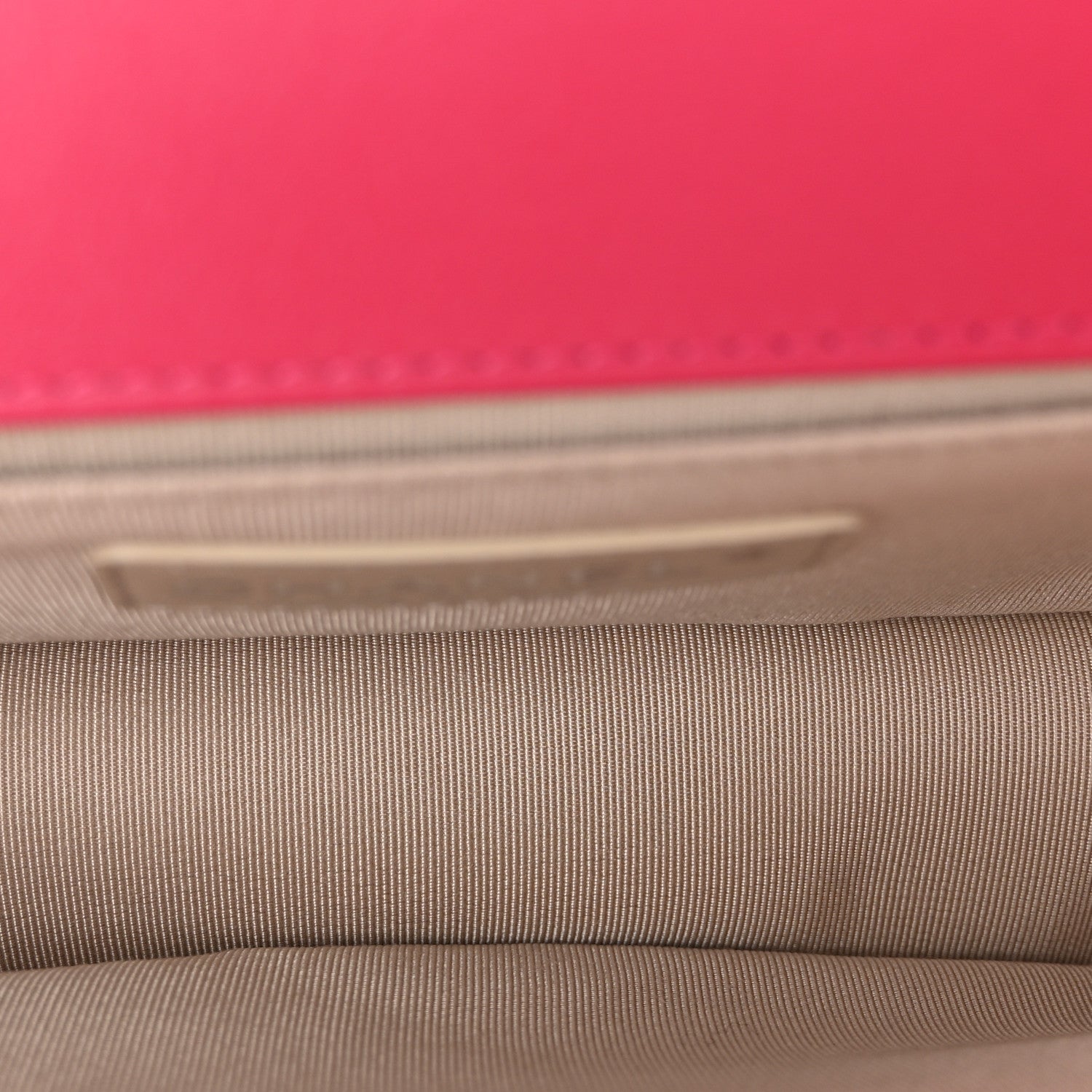 Chanel Lambskin Quilted Medium Boy Flap Dark Pink 5 of 11