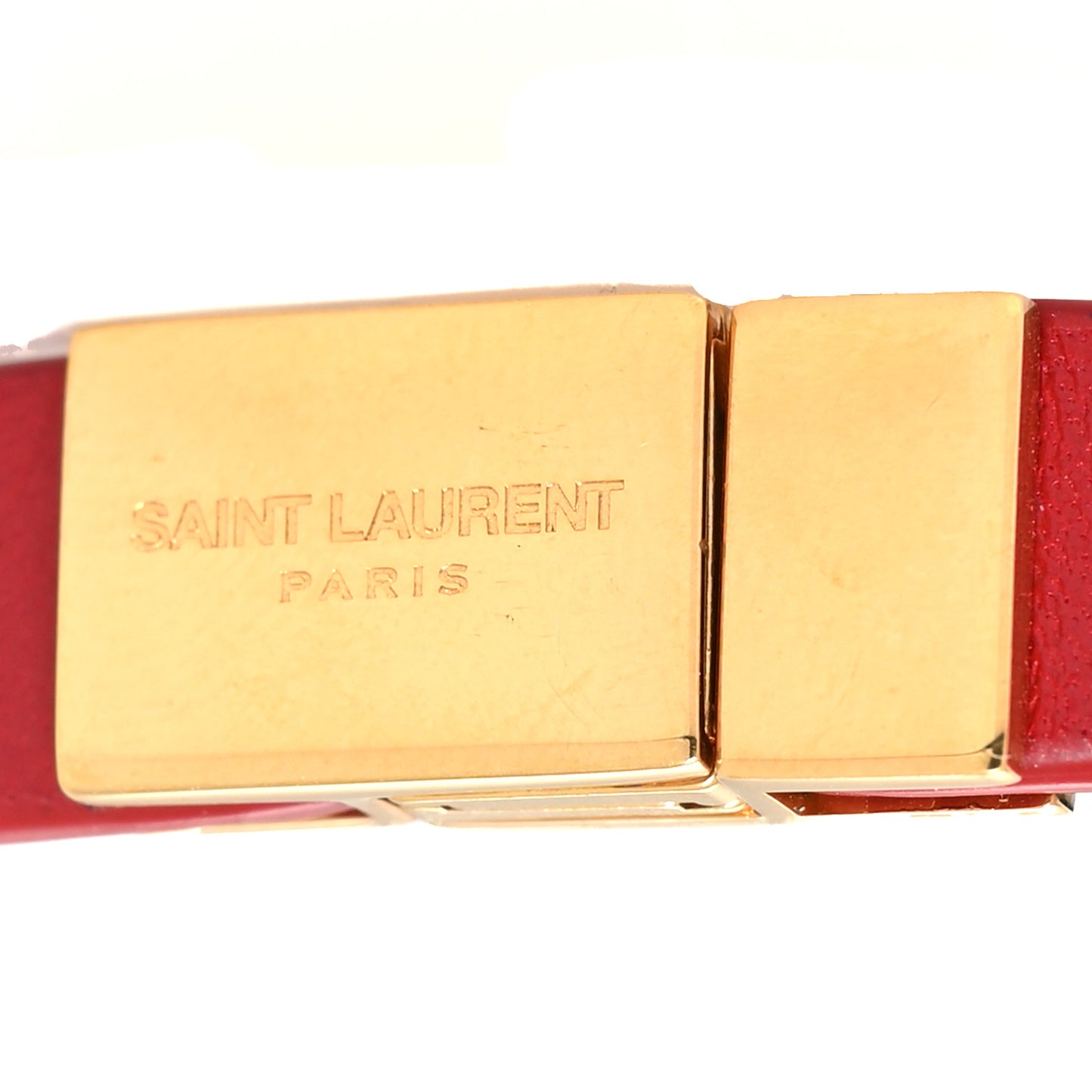 Calfskin Opyum Double Wrap Bracelet L Rouge Eros