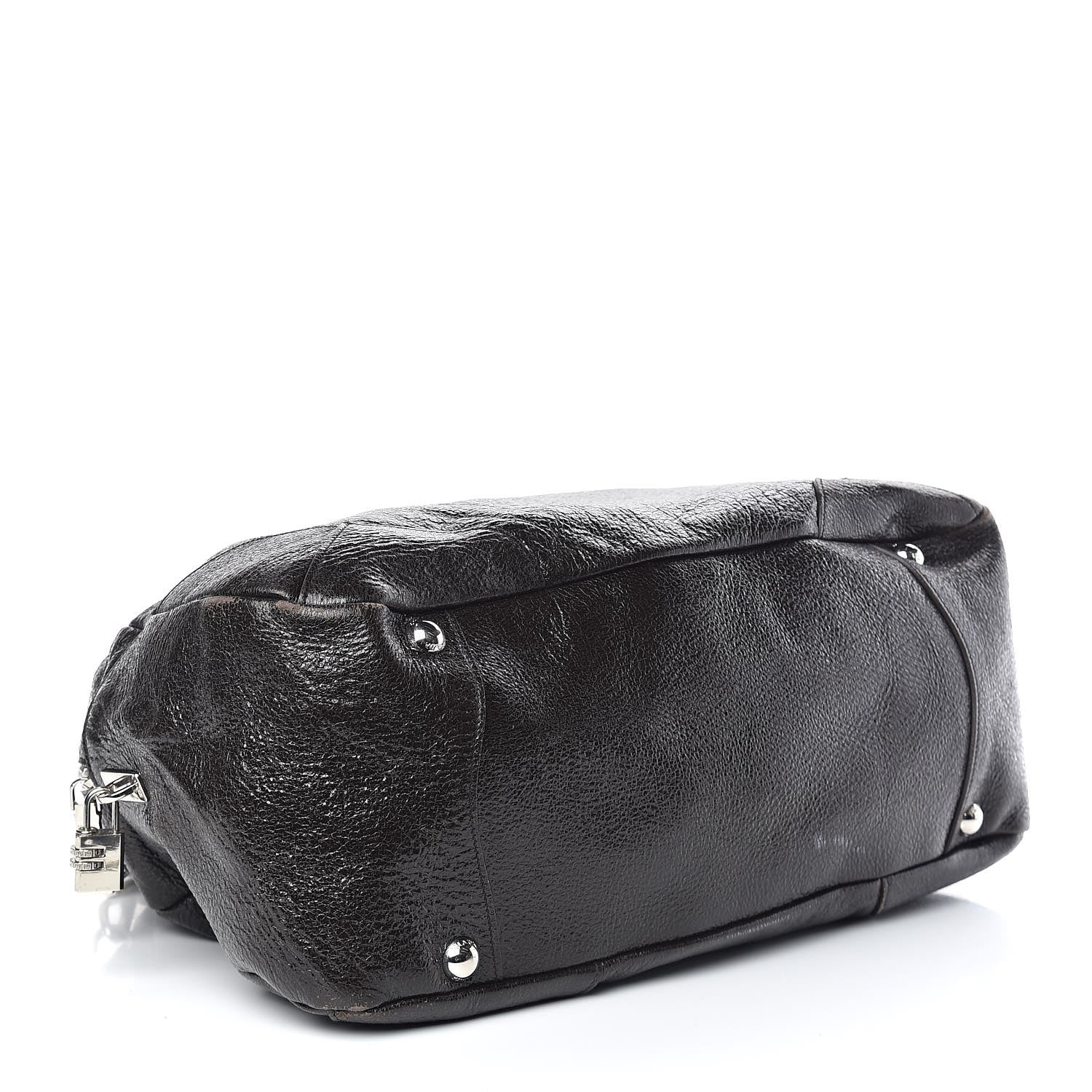 Prada Cervo Lux Bauletto Tote Ebano 4 of 18