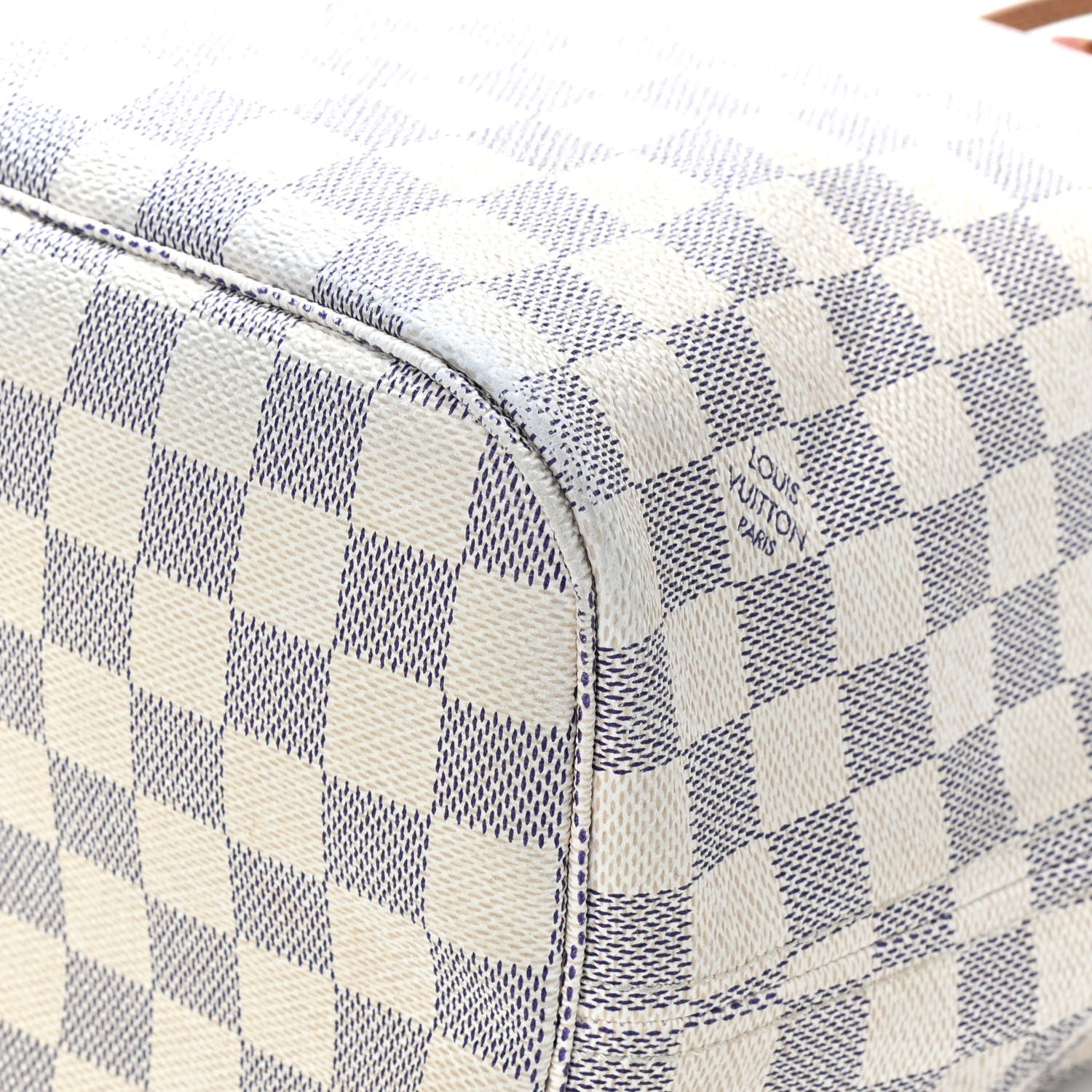 Louis Vuitton Damier Azur Neverfull MM 9 of 14