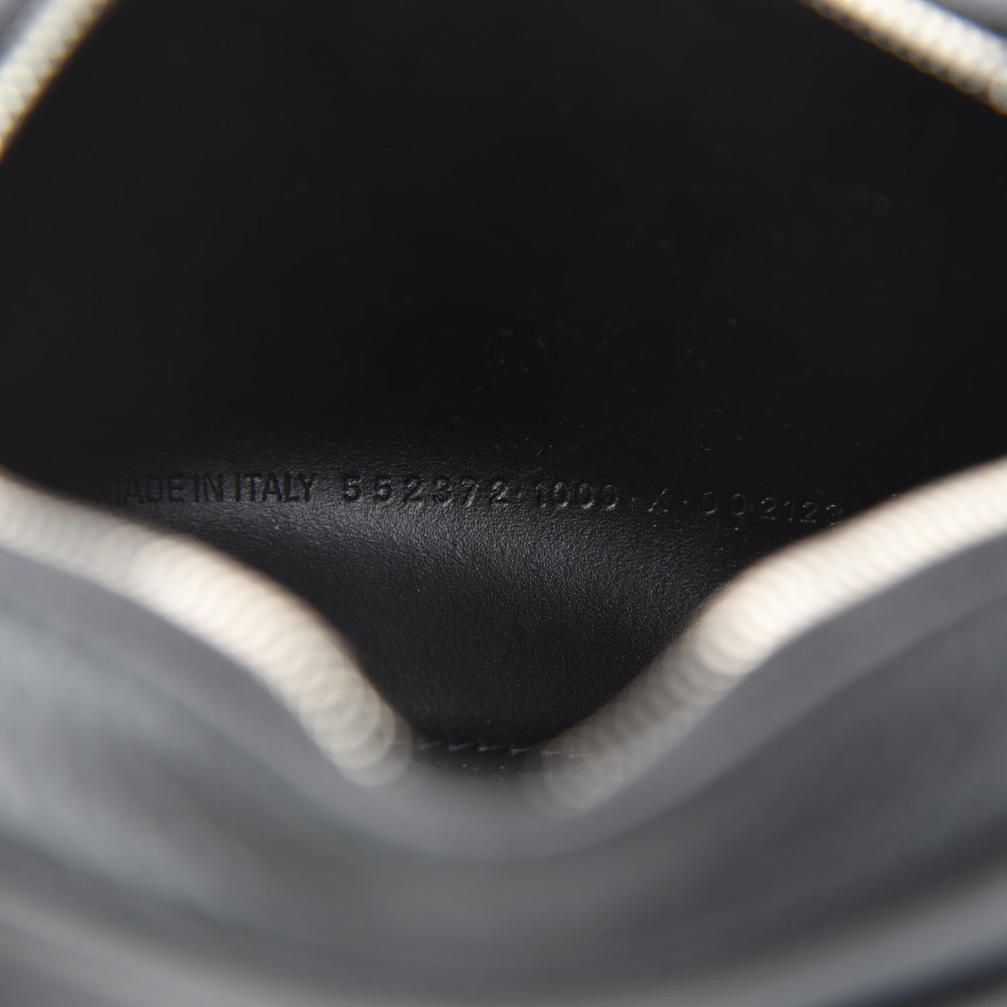 Calfskin I Love Techno XS Everyday Camera Bag Black