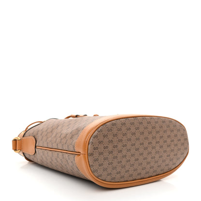 Gucci X DISNEY Mini Vintage GG Supreme Monogram Bucket Bag Beige Vintage Sun Oil 4 of 8